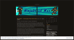 Desktop Screenshot of ninjabreadmen.wordpress.com