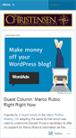 Mobile Screenshot of christensenforammon.wordpress.com