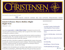 Tablet Screenshot of christensenforammon.wordpress.com