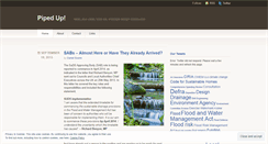 Desktop Screenshot of pipedup.wordpress.com