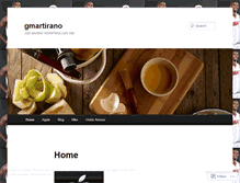 Tablet Screenshot of gmartirano.wordpress.com