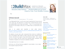 Tablet Screenshot of buildmaxrep.wordpress.com