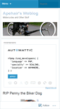 Mobile Screenshot of apehair.wordpress.com