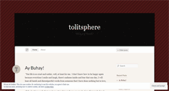 Desktop Screenshot of litosphere.wordpress.com