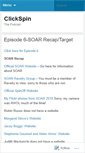 Mobile Screenshot of clickspin.wordpress.com
