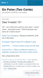 Mobile Screenshot of dopaise.wordpress.com