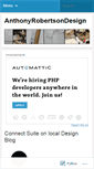 Mobile Screenshot of anthonyrobertsondesigndotcom.wordpress.com