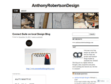 Tablet Screenshot of anthonyrobertsondesigndotcom.wordpress.com