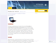 Tablet Screenshot of pcportable.wordpress.com