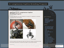 Tablet Screenshot of longimanus.wordpress.com