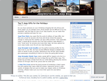 Tablet Screenshot of jeepworld.wordpress.com
