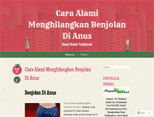 Tablet Screenshot of caraalamimenghilangkanbenjolandianus.wordpress.com