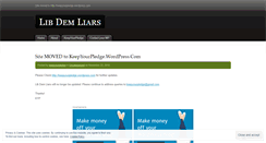 Desktop Screenshot of libdemliars.wordpress.com