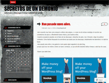 Tablet Screenshot of demonsecrets.wordpress.com