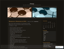 Tablet Screenshot of femego.wordpress.com