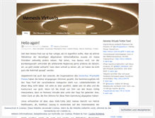 Tablet Screenshot of memesisvirtualis.wordpress.com