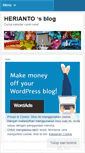 Mobile Screenshot of herianto.wordpress.com