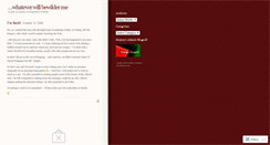 Desktop Screenshot of bewilderme.wordpress.com