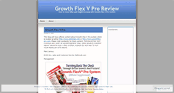 Desktop Screenshot of growthflexvpro.wordpress.com