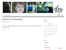 Tablet Screenshot of debmoranphoto.wordpress.com