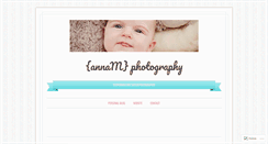 Desktop Screenshot of annamphotography.wordpress.com