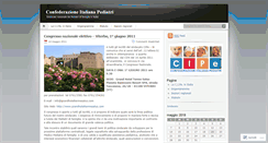 Desktop Screenshot of cipenazionale.wordpress.com