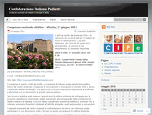 Tablet Screenshot of cipenazionale.wordpress.com