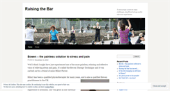 Desktop Screenshot of ladiesraisingthebar.wordpress.com
