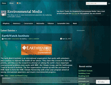 Tablet Screenshot of envirogator.wordpress.com