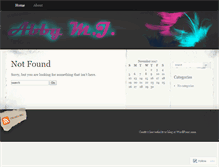 Tablet Screenshot of abbymjackson.wordpress.com
