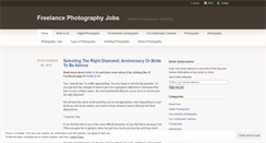 Desktop Screenshot of freelancephotographyjobs.wordpress.com