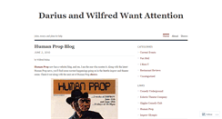 Desktop Screenshot of dariusandwilfred.wordpress.com