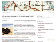 Tablet Screenshot of maghrebinenglish.wordpress.com