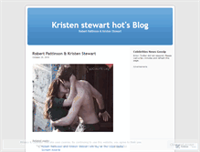 Tablet Screenshot of kristenstewarthot.wordpress.com