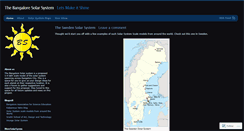 Desktop Screenshot of bangaloresolarsystem.wordpress.com