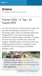 Mobile Screenshot of drizhal.wordpress.com