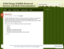 Tablet Screenshot of jmwildthings1.wordpress.com