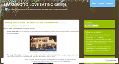 Desktop Screenshot of loveeatgr33n.wordpress.com