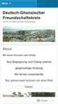 Mobile Screenshot of ghanaverband.wordpress.com
