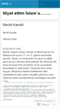 Mobile Screenshot of kiziroglu.wordpress.com