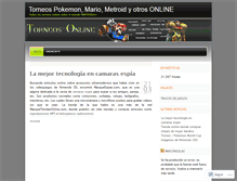 Tablet Screenshot of clubdejuegosnintendo.wordpress.com