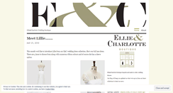 Desktop Screenshot of ellieandcharlotte.wordpress.com