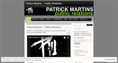 Desktop Screenshot of patrickpr.wordpress.com