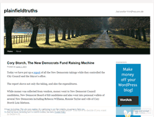 Tablet Screenshot of plainfieldtruths.wordpress.com