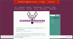 Desktop Screenshot of nottschangemakers.wordpress.com