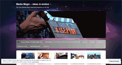 Desktop Screenshot of mediamagicproductions.wordpress.com