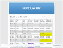 Tablet Screenshot of edhra.wordpress.com