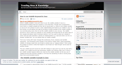 Desktop Screenshot of pravirghosh.wordpress.com