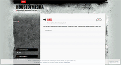 Desktop Screenshot of houseofmecha.wordpress.com