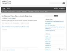 Tablet Screenshot of dmfunzone.wordpress.com